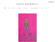 Tablet Screenshot of daisyrockwell.com